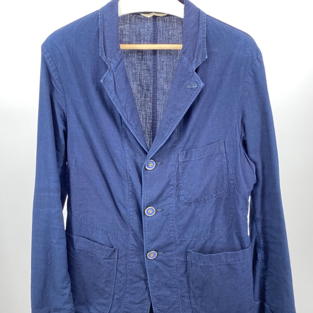45rpm Indigo Dyed Blazer